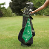 Cotton Golf Towel - It Takes A Lot of Ball To Golf Like I Do - Green 16x16 from Primitives by Kathy