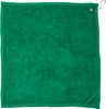 Cotton Terrycloth Golf Towel - Swing Swear Drink Repeat - Green & White 16x16 from Primitives by Kathy