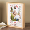 Decorative Inset Wooden Box Sign With Photo Holder Clip - Friends Are Flowers That Never Fade 8x11 from Primitives by Kathy