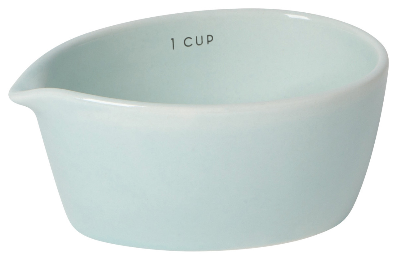 White Stackable Measuring Cups, Set of 4