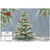 Pack of 24 Single Use Tear Off Paper Placemats - Winter Cardinals & Snowy Pine Trees 17.5 Inch x 12 Inch from Primitives by Kathy