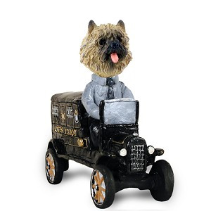 Red Cairn Terrier Paddy Wagon Doogie Collectible Dog Figurine