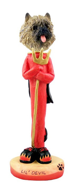 Red Cairn Terrier Lil Devil Doogie Collectible Dog Figurine