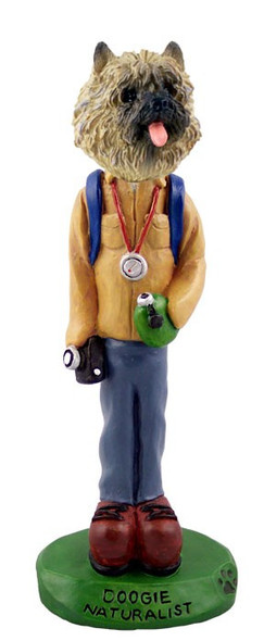 Red Cairn Terrier Naturalist Doogie Collectible Dog Figurine