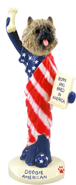 Red Cairn Terrier American Doogie Collectible Dog Figurine