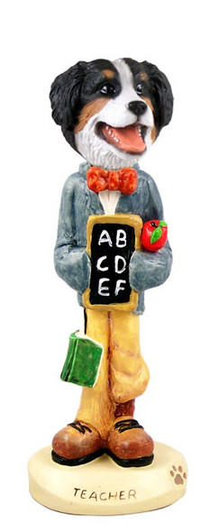 Bernese Mountain Dog Teacher Doogie Collectible Dog Figurine