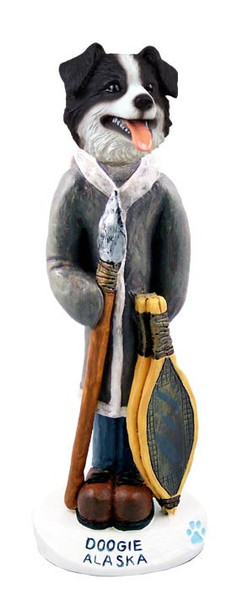 Border Collie Alaska Doogie Collectible Dog Figurine
