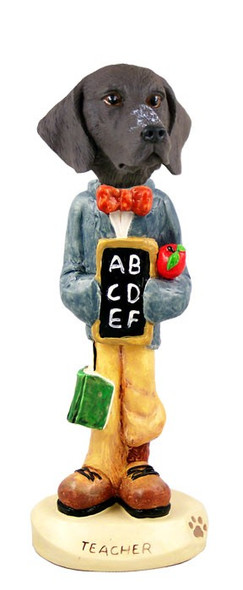 German Shorthaired Pointer Teacher Doogie Collectible Dog Figurine