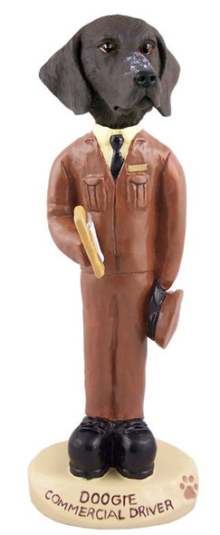 German Shorthaired Pointer Commercial Driver Doogie Collectible Dog Figurine