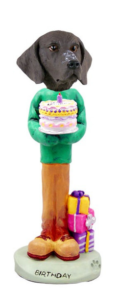 German Shorthaired Pointer Birthday Doogie Collectible Dog Figurine