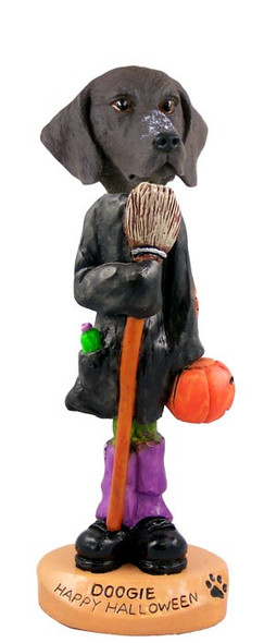 German Shorthaired Pointer Happy Halloween Doogie Collectible Dog Figurine
