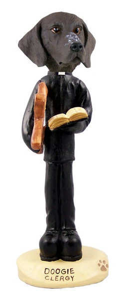 German Shorthaired Pointer Clergy Doogie Collectible Dog Figurine