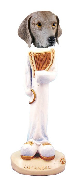 Weimaraner Lil Angel Doogie Collectible Dog Figurine