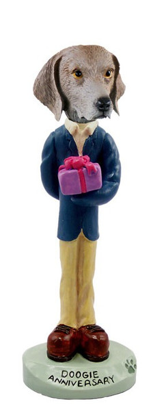 Weimaraner Anniversary Doogie Collectible Dog Figurine