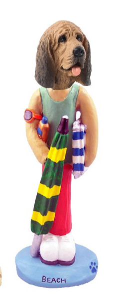 Bloodhound Beach Doogie Collectible Dog Figurine