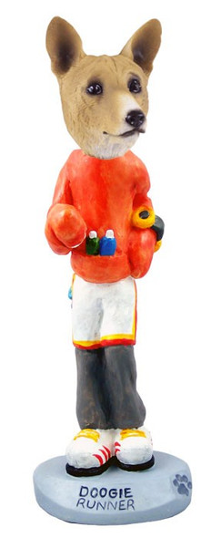 Basenji Runner Doogie Collectible Dog Figurine