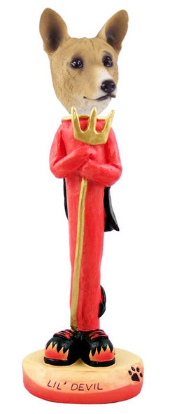 Basenji Lil Devil Doogie Collectible Dog Figurine