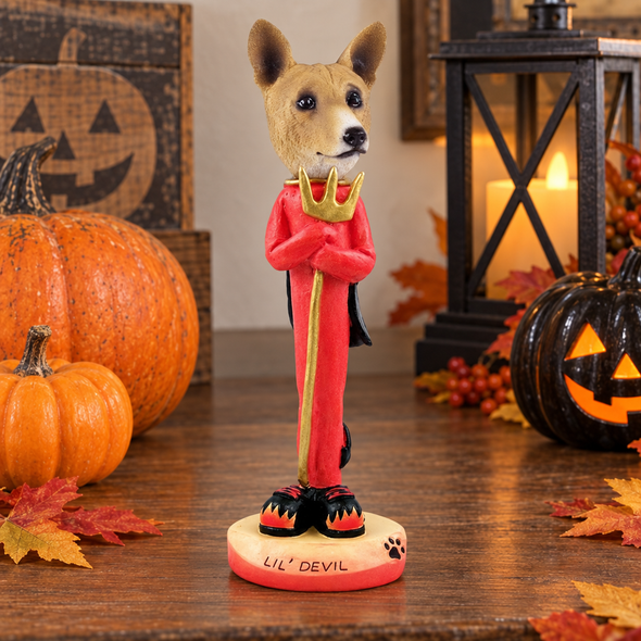 Basenji Lil Devil Doogie Collectible Dog Figurine