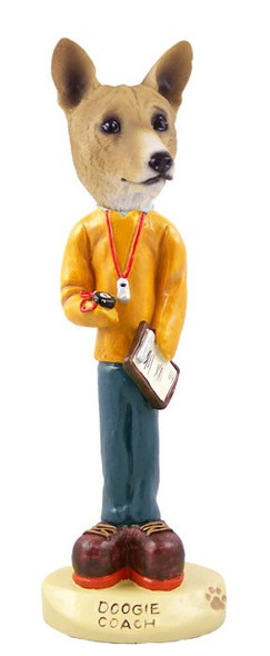 Basenji Coach Doogie Collectible Dog Figurine