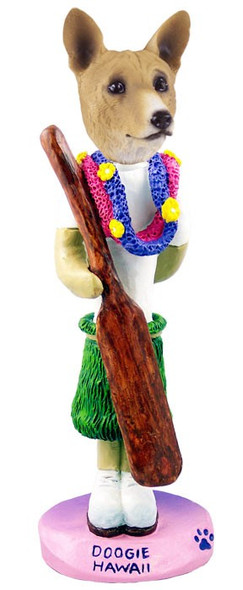 Basenji Hawaii Doogie Collectible Dog Figurine