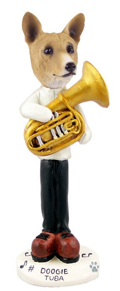 Basenji Tuba Doogie Collectible Dog Figurine
