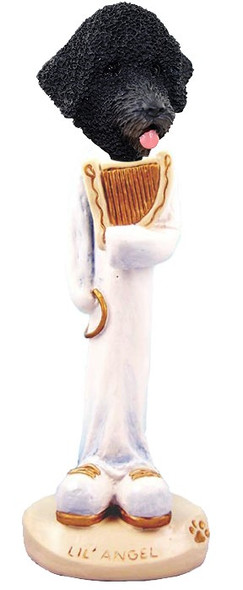 Portuguese Water Dog Lil Angel Doogie Collectible Dog Figurine