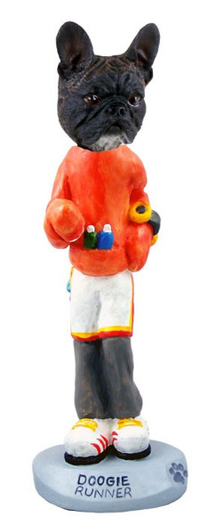 French Bulldog Runner Doogie Collectible Dog Figurine
