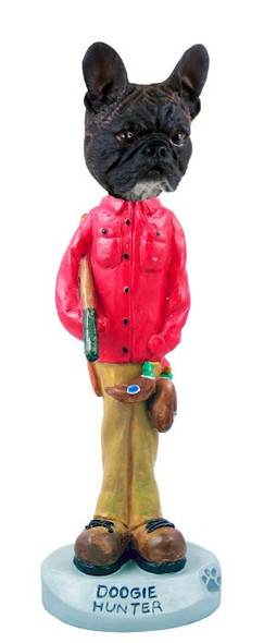 French Bulldog Hunter Doogie Collectible Dog Figurine