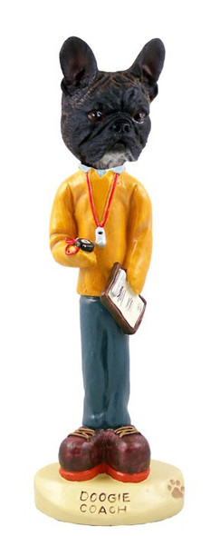 French Bulldog Coach Doogie Collectible Dog Figurine