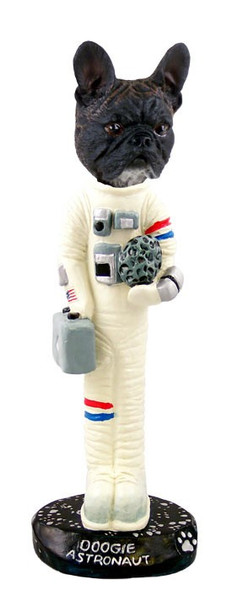 French Bulldog Astronaut Doogie Collectible Dog Figurine
