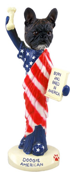 French Bulldog American Doogie Collectible Dog Figurine