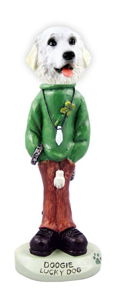 Great Pyrenees Lucky Doogie Collectible Dog Figurine