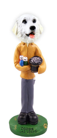 Great Pyrenees Las Vegas Doogie Collectible Dog Figurine