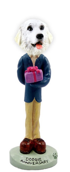 Great Pyrenees Anniversary Doogie Collectible Dog Figurine
