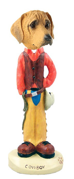 Rhodesian Ridgeback Cowboy Doogie Collectible Dog Figurine