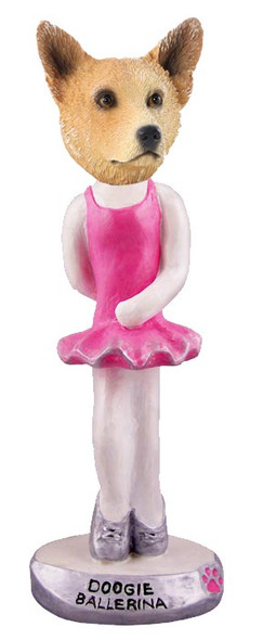 Red Australian Cattle Dog Ballerina Doogie Collectible Dog Figurine