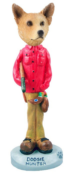 Red Australian Cattle Dog Hunter Doogie Collectible Dog Figurine