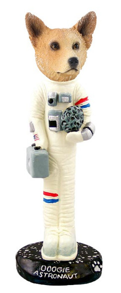Red Australian Cattle Dog Astronaut Doogie Collectible Dog Figurine