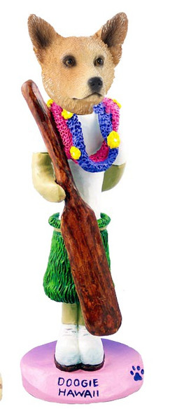 Red Australian Cattle Dog Hawaii Doogie Collectible Dog Figurine