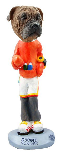 Bullmastiff Runner Doogie Collectible Dog Figurine