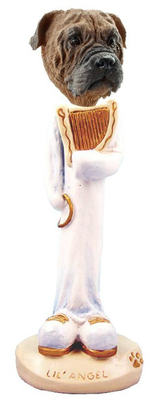 Bullmastiff Lil Angel Doogie Collectible Dog Figurine