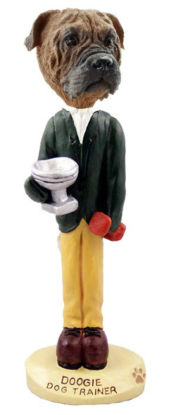 Bullmastiff Trainer Doogie Collectible Dog Figurine