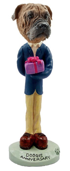 Bullmastiff Anniversary Doogie Collectible Dog Figurine