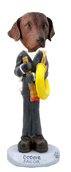 Chesapeake Bay Retriever Sailor Doogie Collectible Dog Figurine