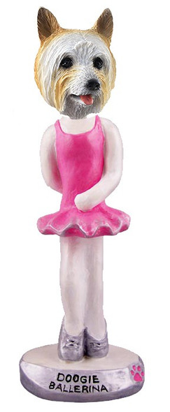 Silky Terrier Ballerina Doogie Collectible Dog Figurine