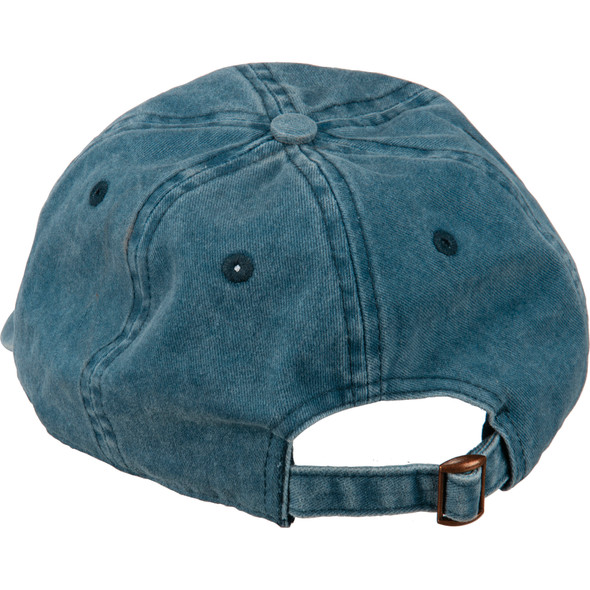 Light Blue & Cream Sunshine Life Cotton Baseball Cap (Adjustable) from Primitives by Kathy