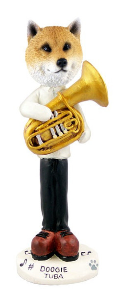 Shiba Inu Tuba Doogie Collectible Dog Figurine