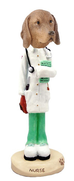 Vizsla Nurse Doogie Collectible Dog Figurine