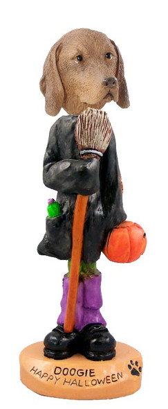 Vizsla Happy Halloween Doogie Collectible Dog Figurine