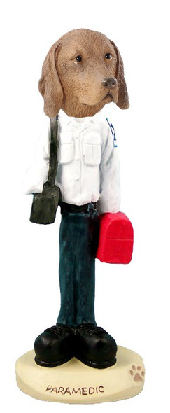 Vizsla Paramedic Doogie Collectible Dog Figurine